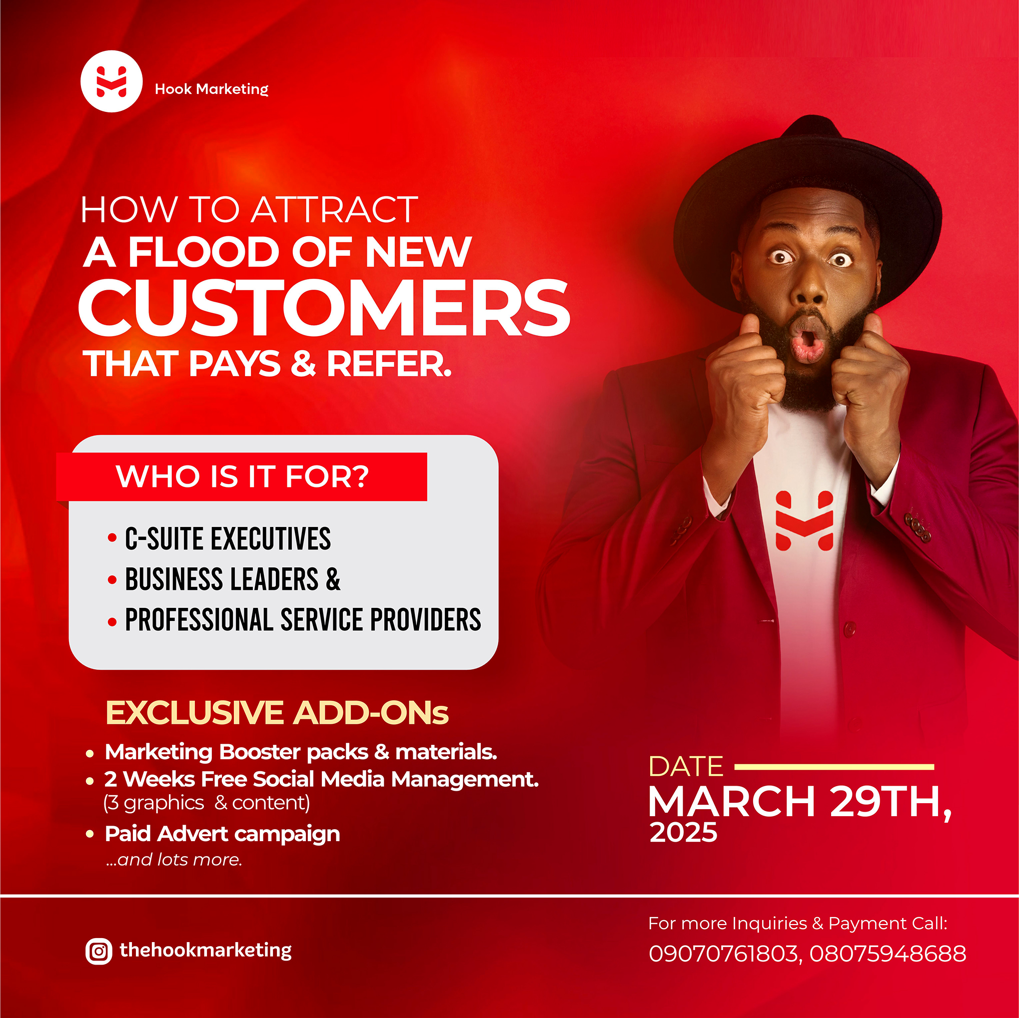 Hook Marketing Agency Workshop